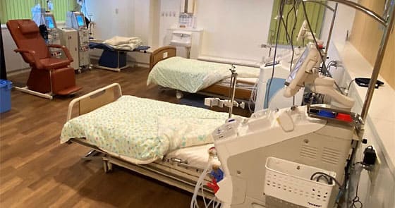 感染症時隔離透析室(4台)